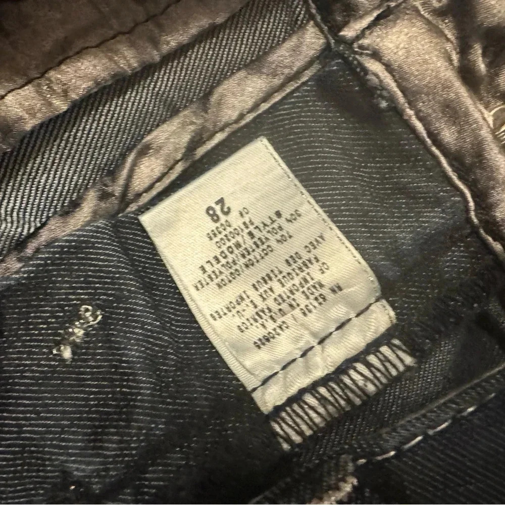 Marciano Jeans Size 28 Dark Wash - Picture 3 of 4